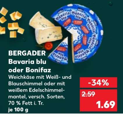 BERGADER Bavaria blu oder Bonifaz