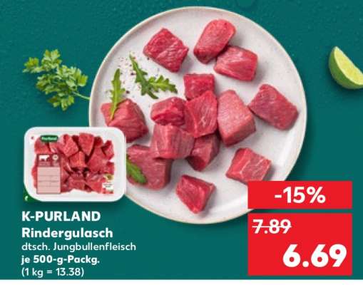 K-PURLAND Rindergulasch