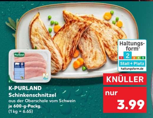 K-PURLAND Schinkenschnitzel
