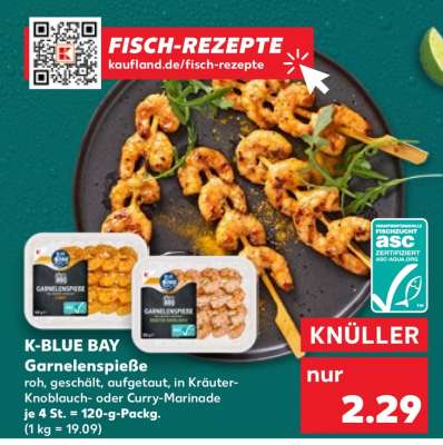 K-BLUE BAY Garnelenspieße