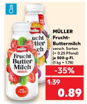MÜLLER Frucht- Buttermilch