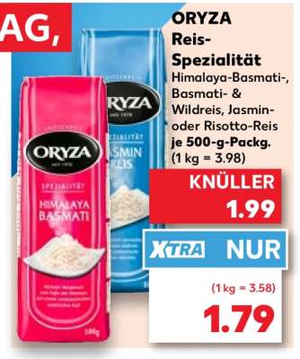 Oryza Reis-Spezialität