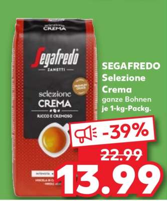 SEGAFREDO Selezione Crema