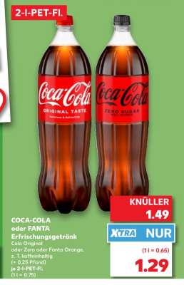 Coca-Cola oder Fanta