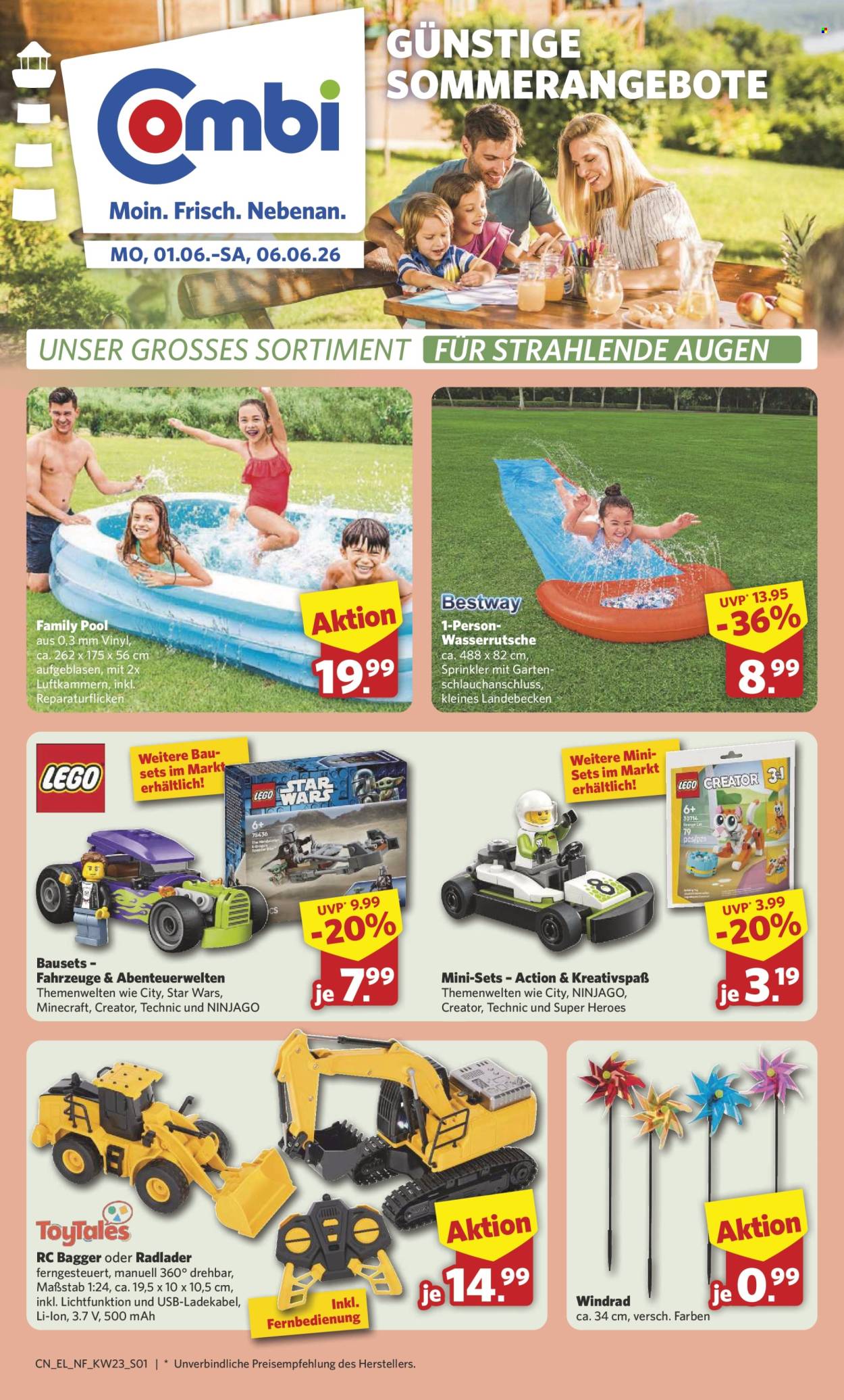 Combi Prospekte  - 1.06.2026 - 6.06.2026. Seite 1