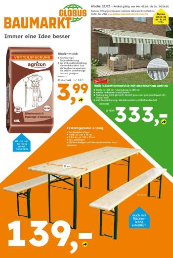 thumbnail - Globus Baumarkt Prospekt