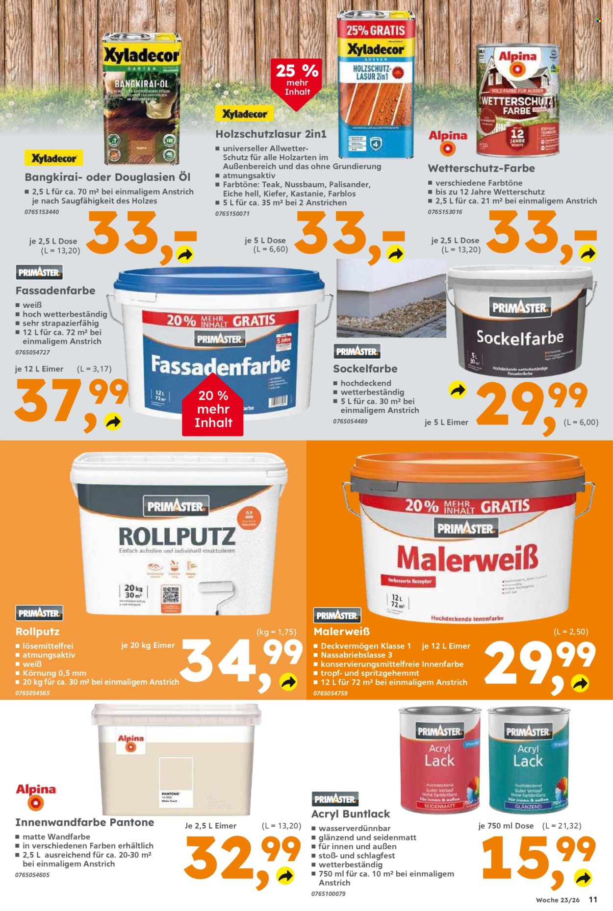 Globus Baumarkt Prospekte  - 1.06.2026 - 6.06.2026. Seite 11