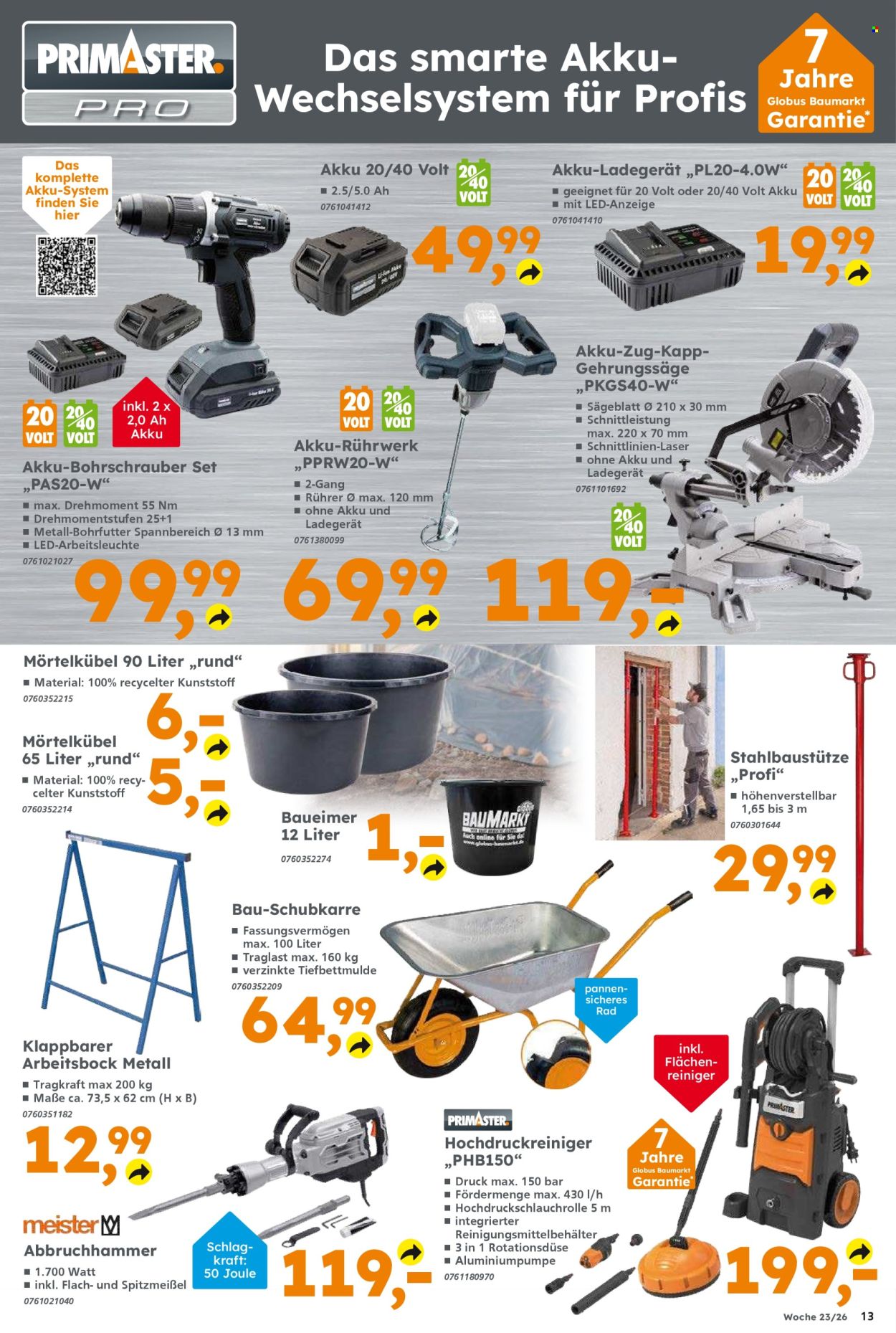 Globus Baumarkt Prospekte  - 1.06.2026 - 6.06.2026. Seite 13
