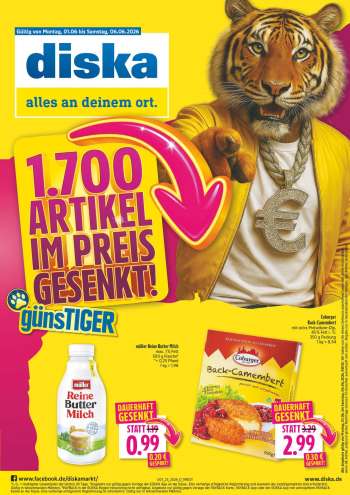Prospekte Diska - 1.06.2026 - 6.06.2026.