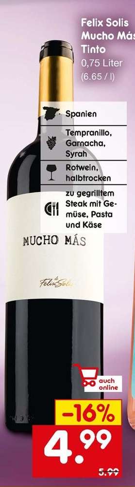 Felix Solis Mucho Más Tinto