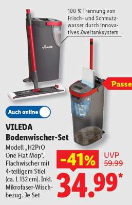 Vileda Bodenwischer-Set