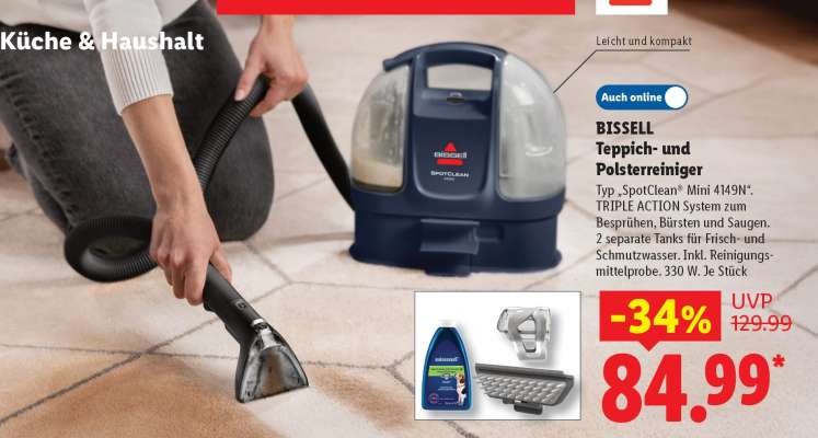 Bissell Teppich- und Polsterreiniger