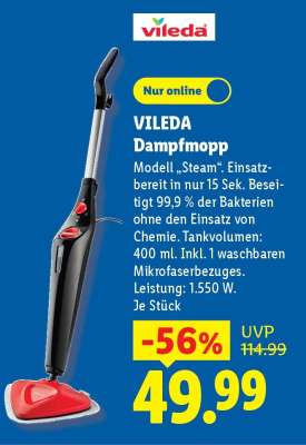 Vileda Dampfmopp