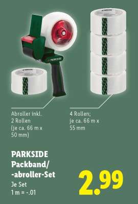 PARKSIDE Packband/-abroller-Set