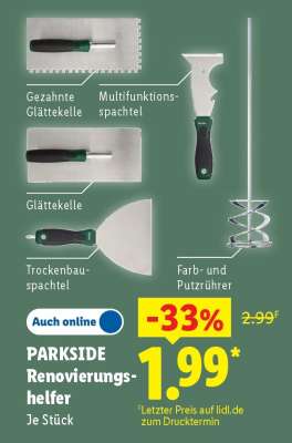 PARKSIDE Renovierungshelfer