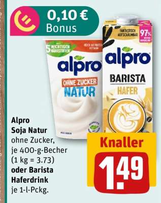 Alpro Barista Haferdrink