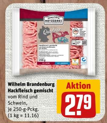 Wilhelm Brandenburg Hackfleisch gemischt
