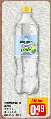 Rheinfels Quelle Lemon