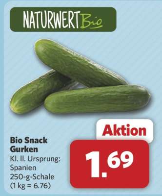 Bio Snack Gurken