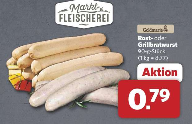Rost- oder Grillbratwurst