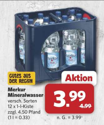 Merkur Mineralwasser