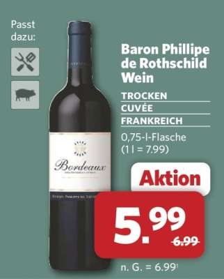 Baron Phillipe de Rothschild Wein