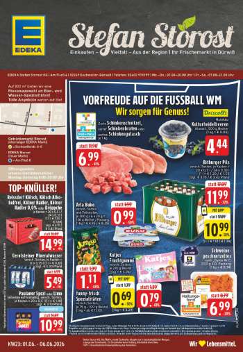 Prospekte Edeka - 1.06.2026 - 6.06.2026.
