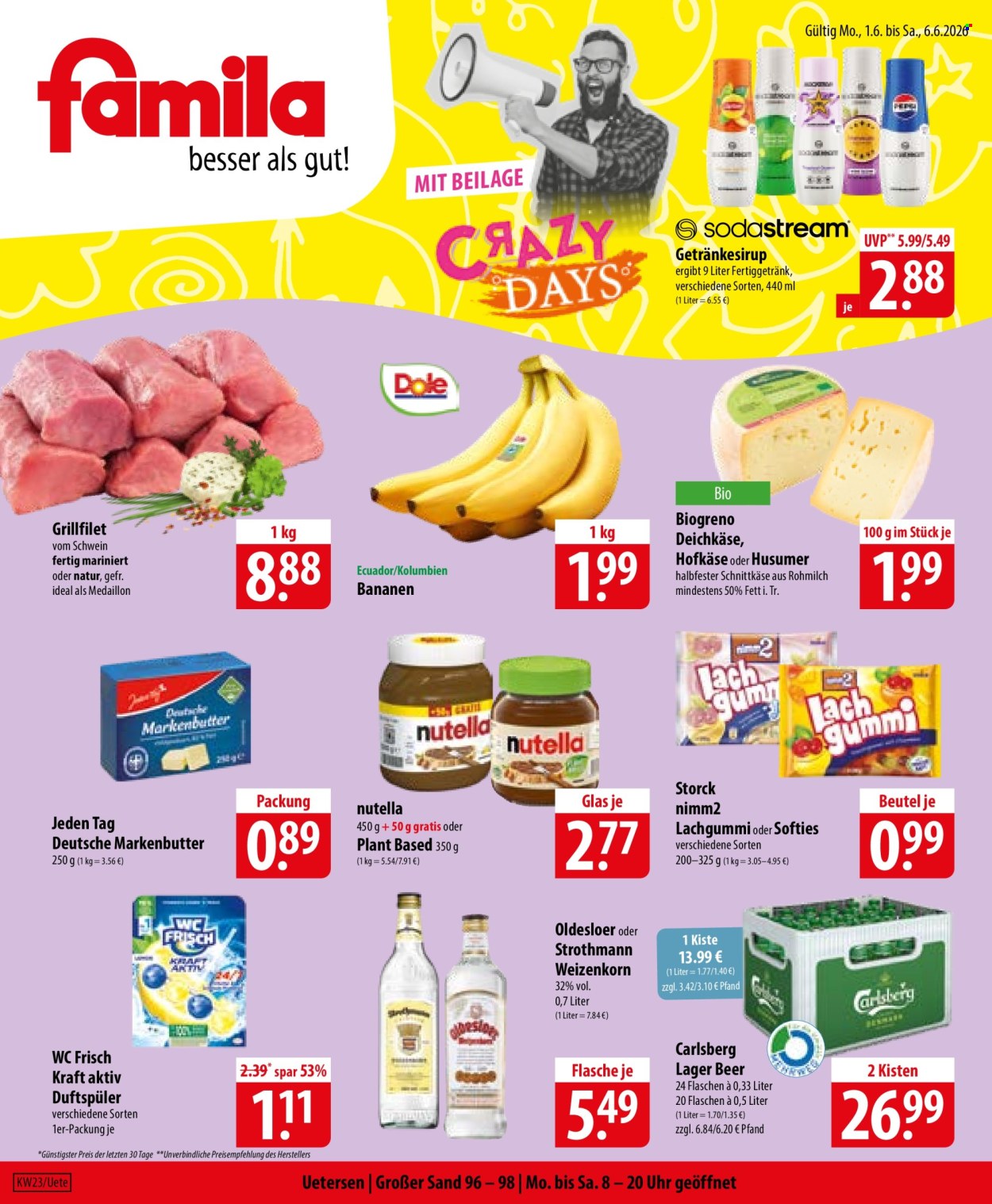 famila Prospekte  - 1.06.2026 - 6.06.2026. Seite 1