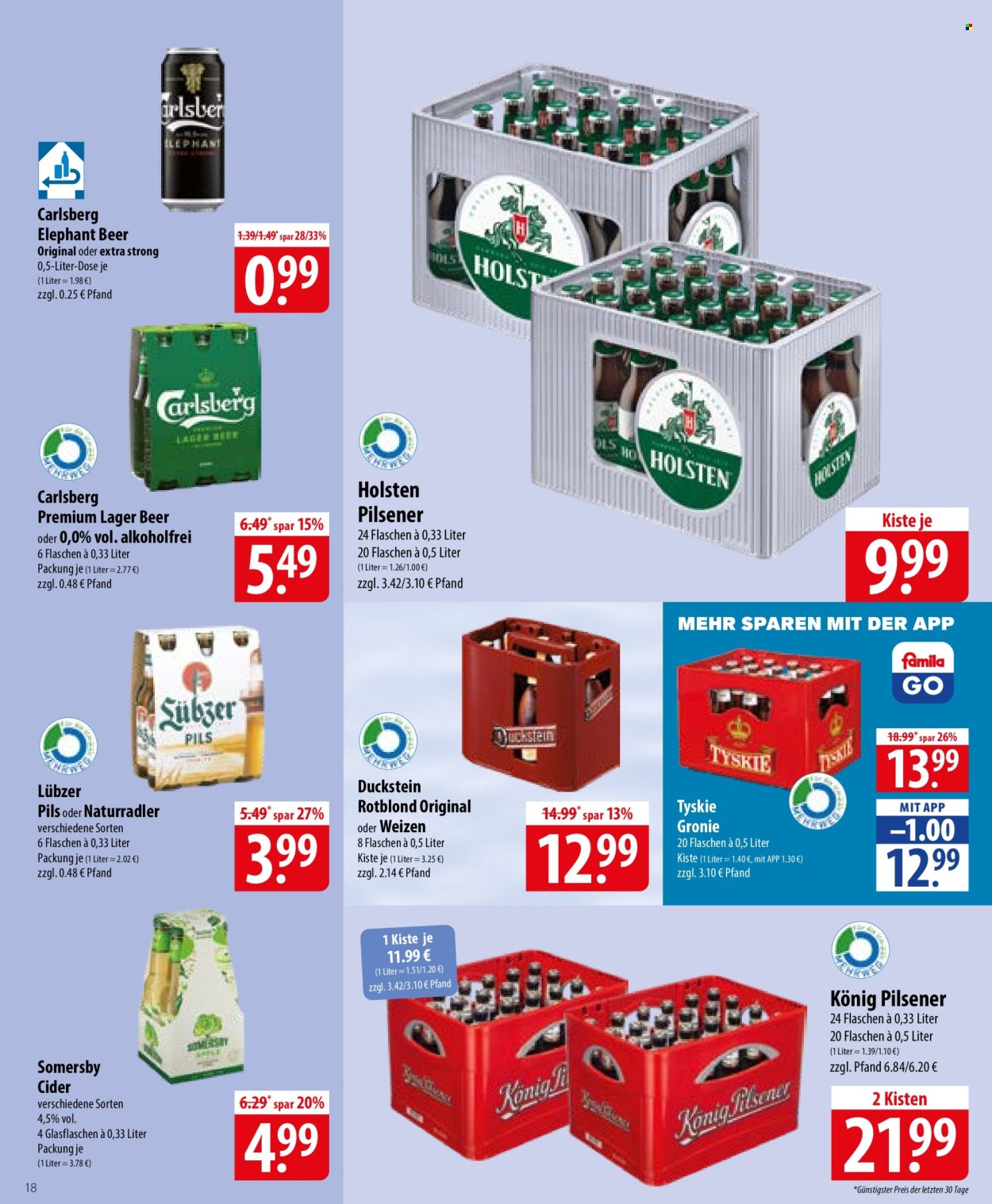 famila Prospekte  - 1.06.2026 - 6.06.2026. Seite 18