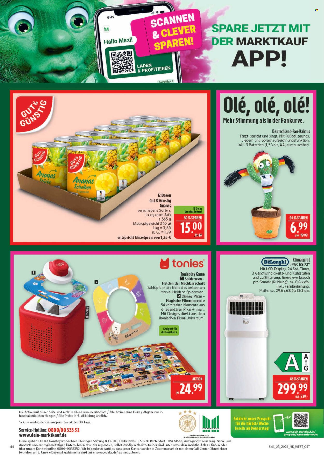 Marktkauf Prospekte  - 1.06.2026 - 6.06.2026. Seite 44