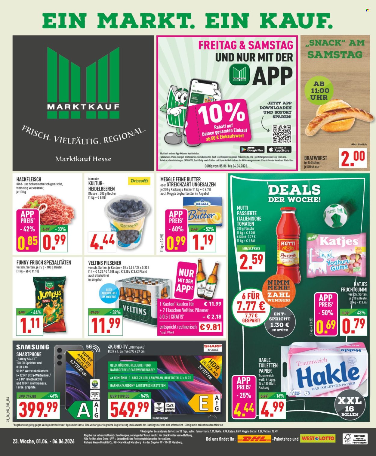 Marktkauf Prospekte  - 1.06.2026 - 6.06.2026. Seite 1