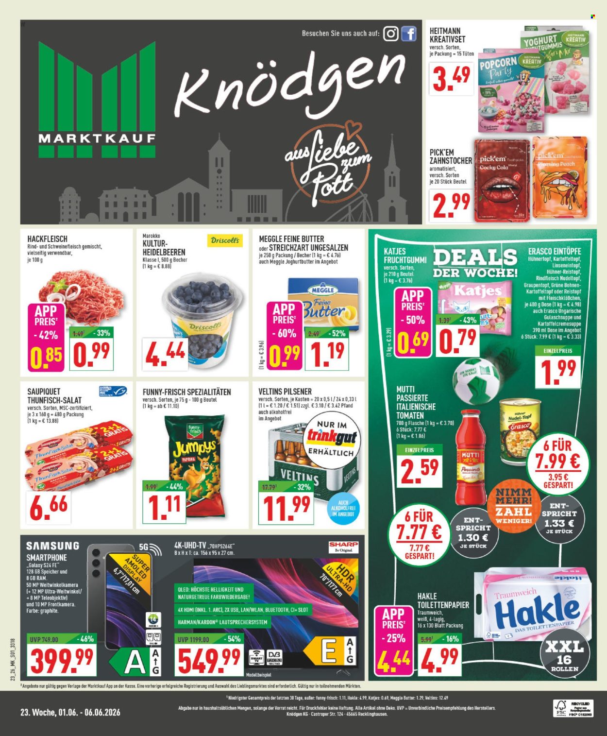 Marktkauf Prospekte  - 1.06.2026 - 6.06.2026. Seite 1