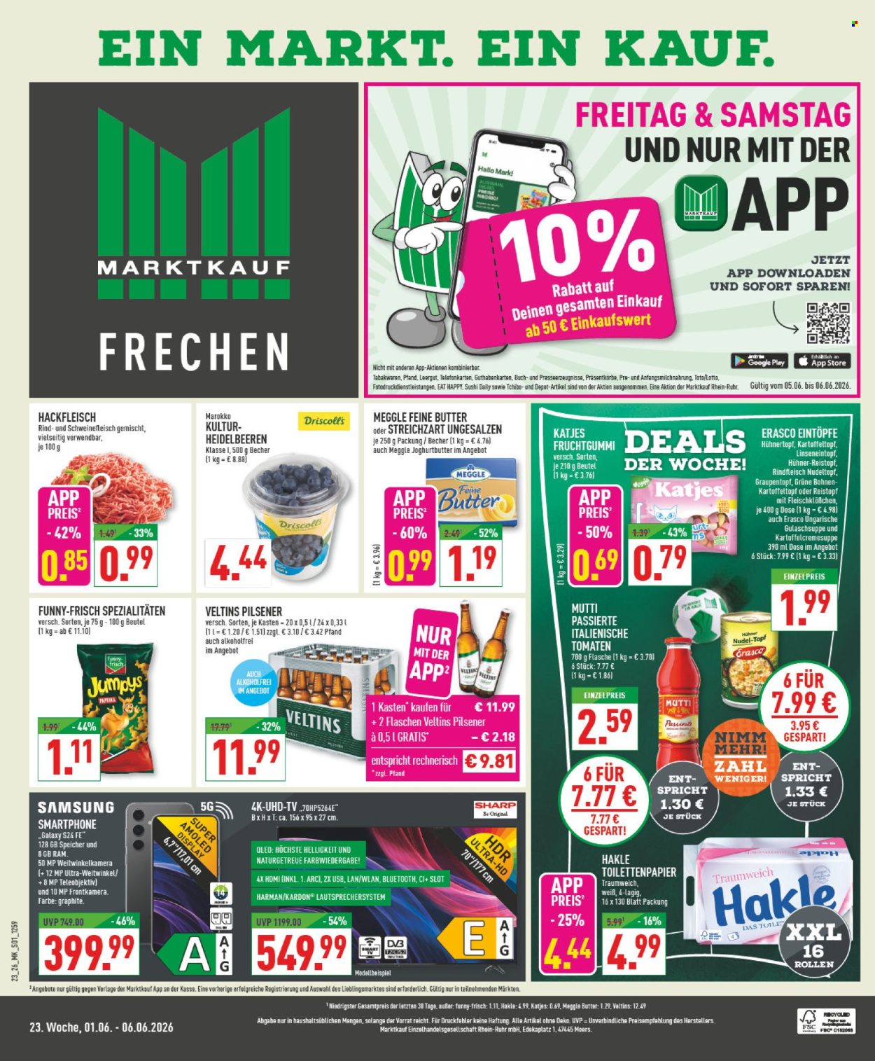 Marktkauf Prospekte  - 1.06.2026 - 6.06.2026. Seite 1