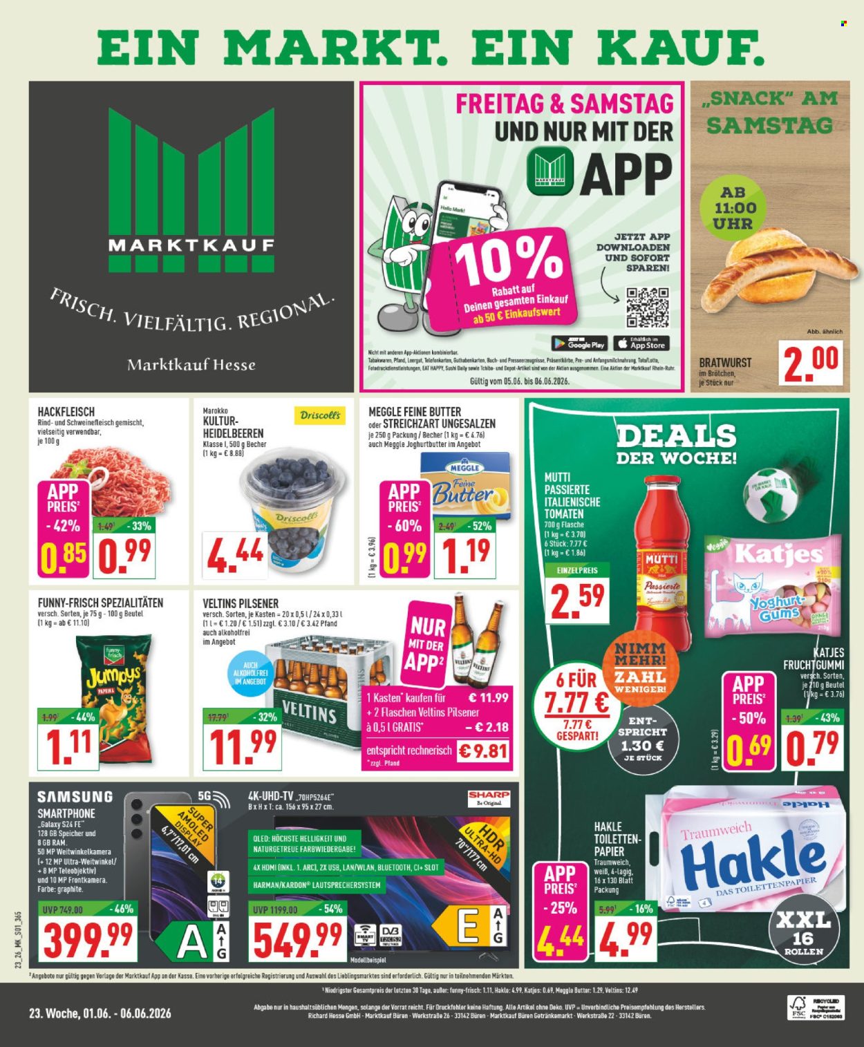 Marktkauf Prospekte  - 1.06.2026 - 6.06.2026. Seite 1