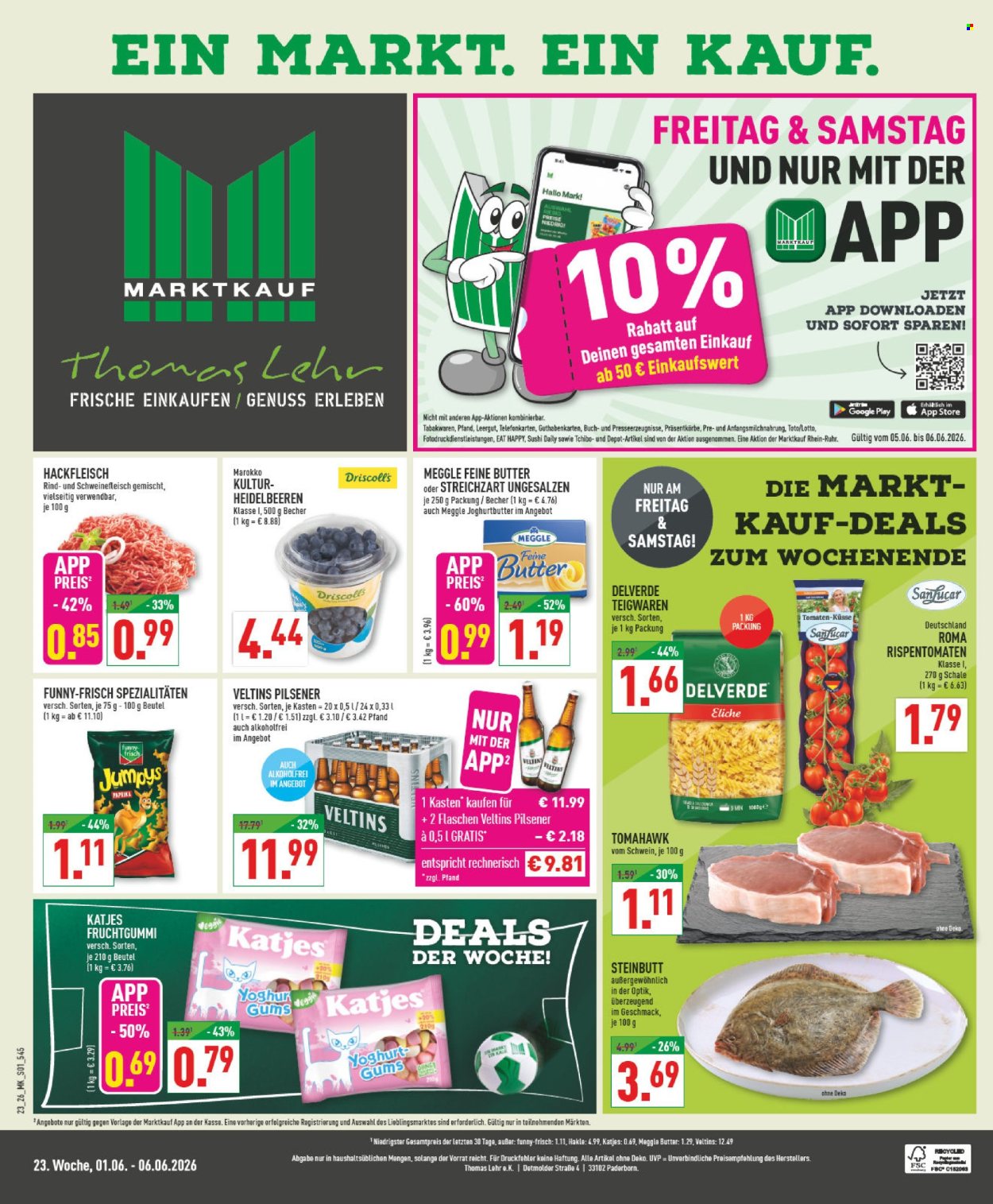 Marktkauf Prospekte  - 1.06.2026 - 6.06.2026. Seite 1