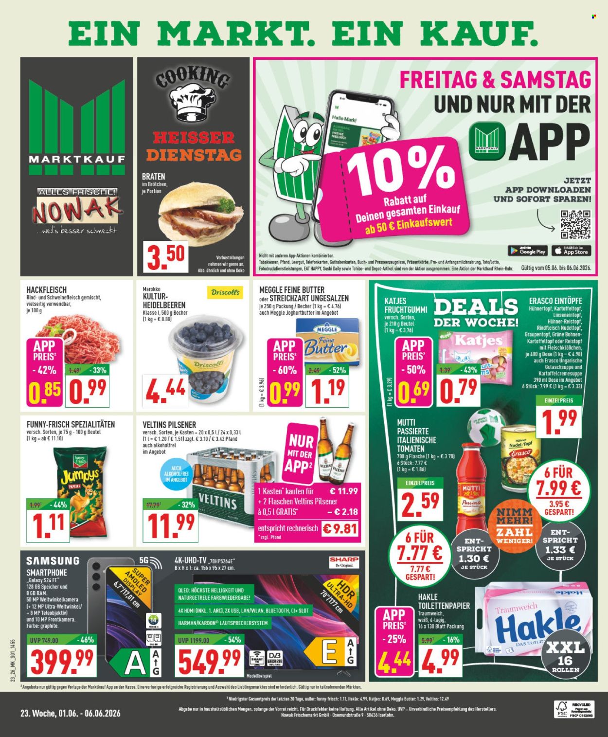 Marktkauf Prospekte  - 1.06.2026 - 6.06.2026. Seite 1