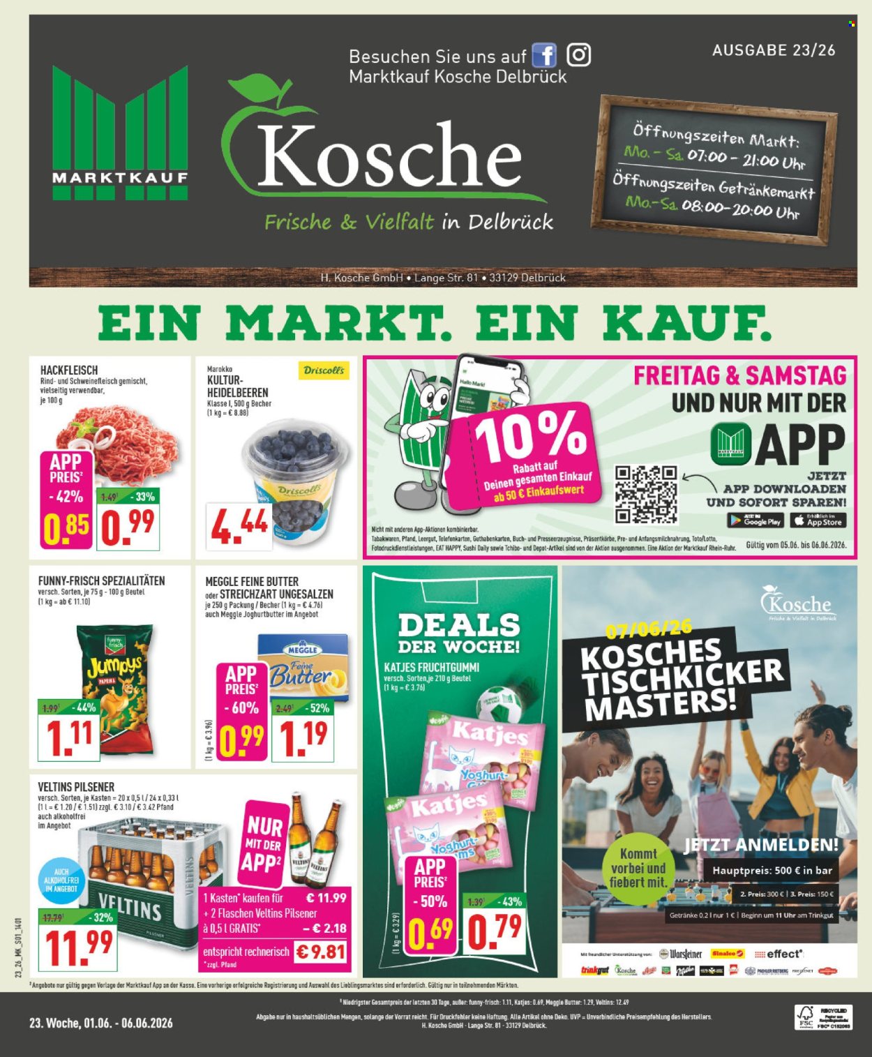 Marktkauf Prospekte  - 1.06.2026 - 6.06.2026. Seite 1