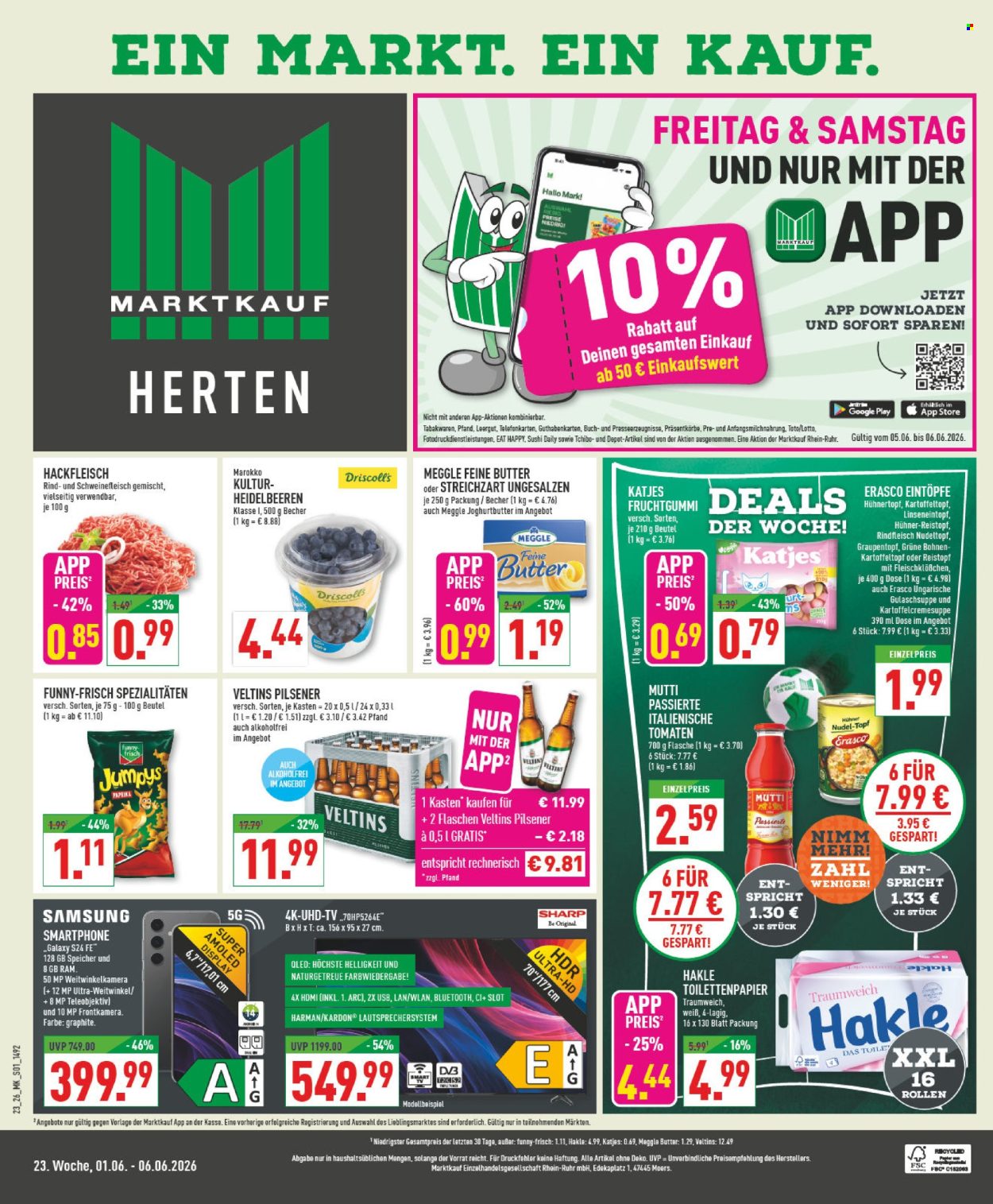 Marktkauf Prospekte  - 1.06.2026 - 6.06.2026. Seite 1