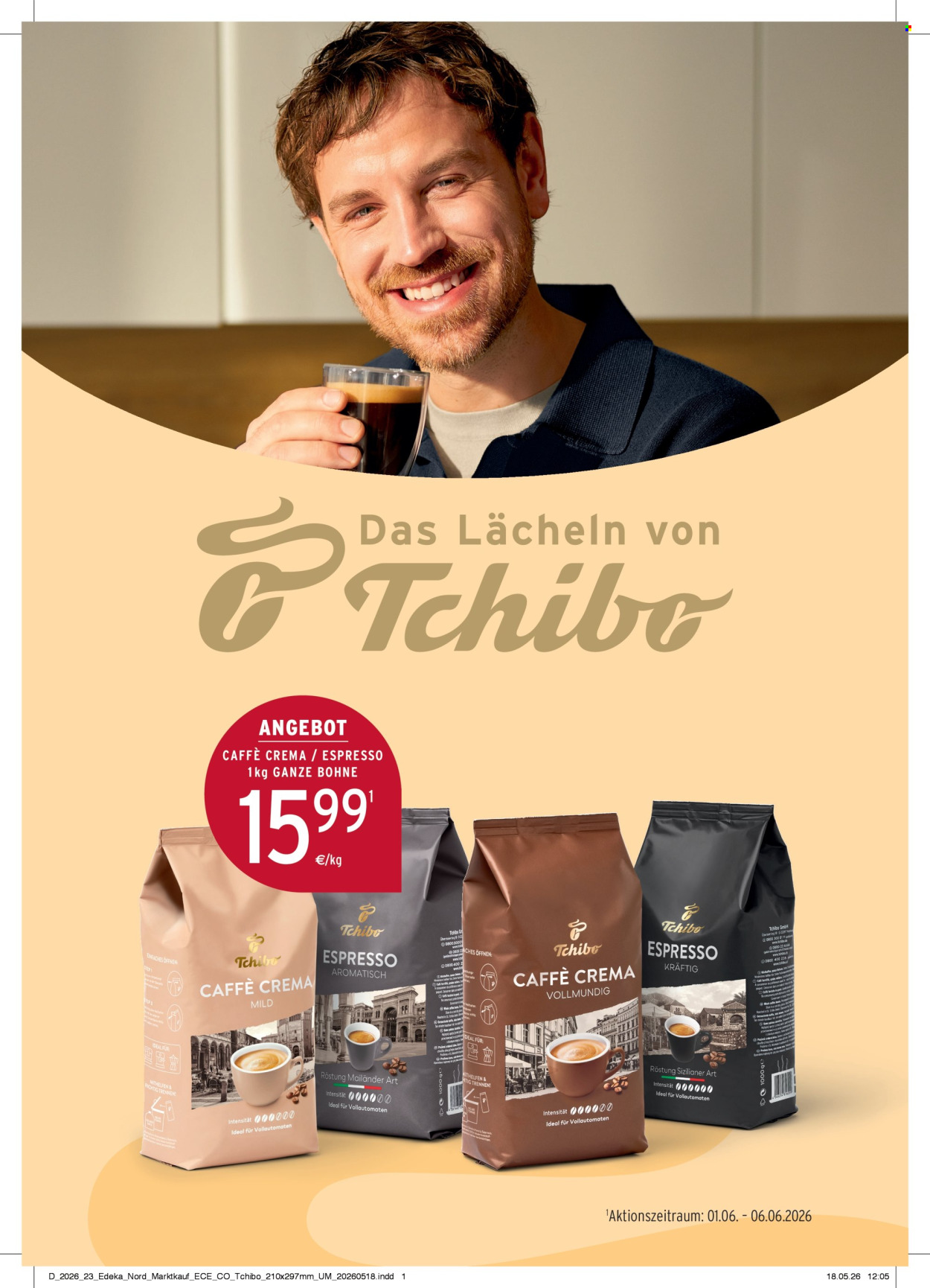 Edeka Prospekte  - 1.06.2026 - 6.06.2026. Seite 1