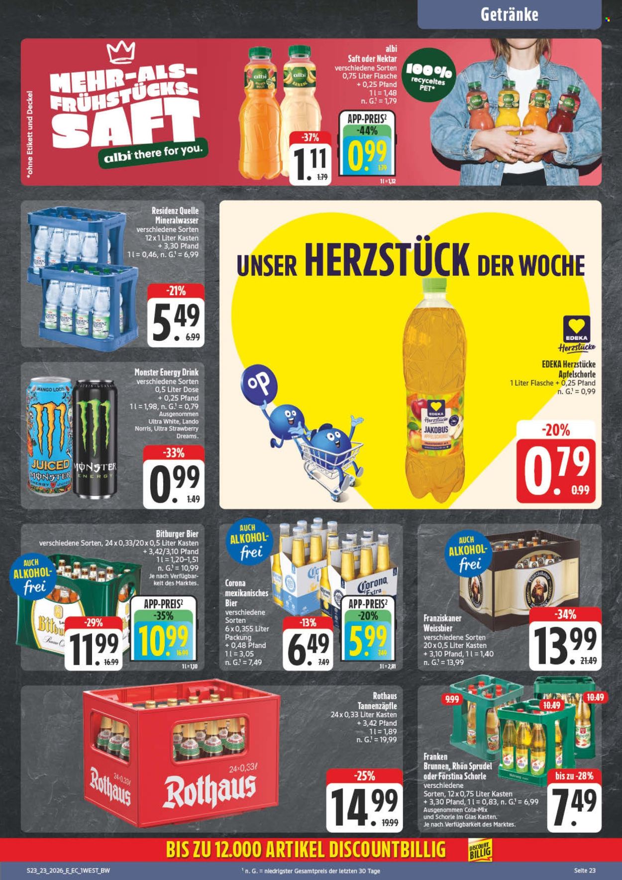 Edeka Prospekte  - 1.06.2026 - 6.06.2026. Seite 23