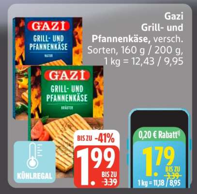 GAZI Grill- und Pfannenkäse