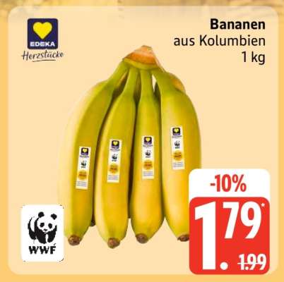Bananen aus Kolumbien