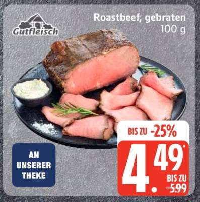 Roastbeef gebraten