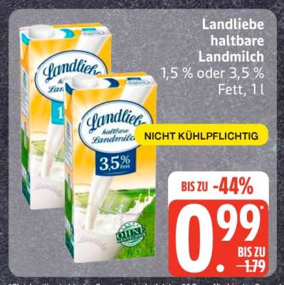 LANDLIEBE Haltbare Landmilch
