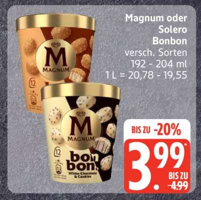 Magnum oder Solero Bonbon
