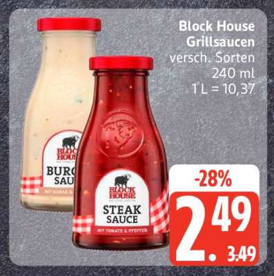 Block House Grillsaucen