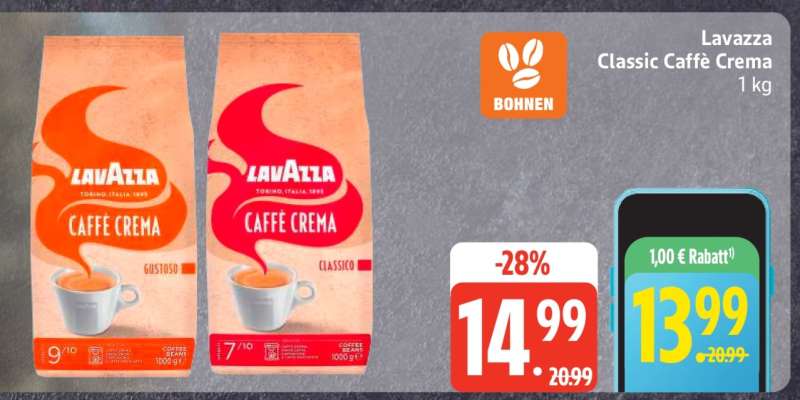 Lavazza Classic Caffè Crema 1 kg