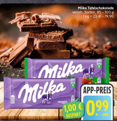 Milka Tafelschokolade*