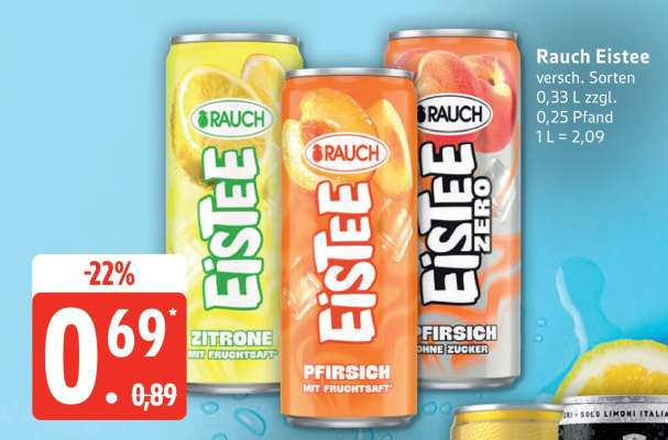 RAUCH Eistee
