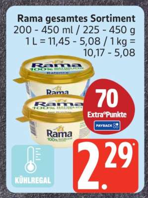 Rama gesamtes Sortiment